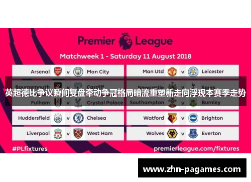 英超德比争议瞬间复盘牵动争冠格局暗流重塑新走向浮现本赛季走势